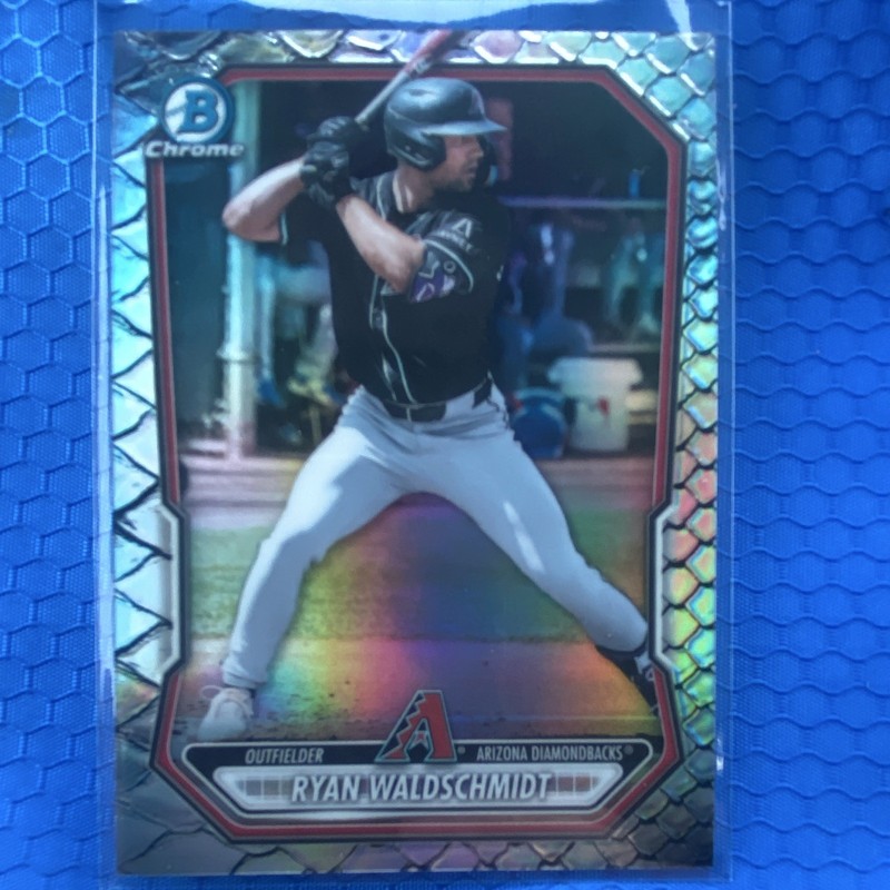 2026 Bowman Chrome Ryan Waldschmidt Reptilian Refractor Diamondbacks #BDC-41