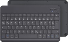 Deutsche Bluetooth Tastatur für iPad Air/Pro/Mini/10.9/10.2/9.7/iPhone/Android