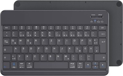 Deutsche Bluetooth Tastatur für iPad Air/Pro/Mini/10.9/10.2/9.7/iPhone/Android