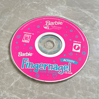 Mattel Media Barbie Fingernagel! Trend Designer PC CD-ROM NTSC-U/C EC