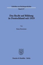 Das Recht auf Bildung in Deutschland seit 191...