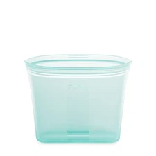 Teal Silicone Sandwich Bag Reusable Eco Friendly Food Storage Made in USA 24oz