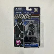G.I. Joe Renegades 30th Snake Eyes Ninja Commando NIB 2011
