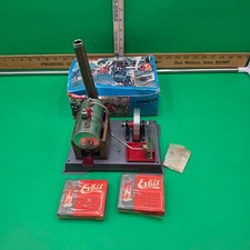 Vintage RARE Wilesco D5 Montagesatz Construction Set No. D5/CS w Original Box