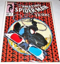 AMAZING SPIDERMAN #1 🔑 3D Glasses/Sealed VENOM Marvel Comics McFarlane #300 MCU