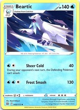 Beartic Brilliant Stars 043/172 Uncommon Pokemon Near Mint Pokemon Card