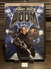 Doom DVD 2006 Unrated Extended Edition Widescreen Karl Urban The Rock K9