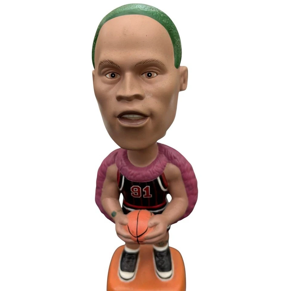 Bobblehead Dennis Rodman Chicago Bulls SAM Inc. Edición Limitada Foto 3 de 4