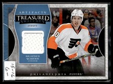 2015-16 Upper Deck Artifacts Treasured Swatches Blue Brayden Schenn Philadelphia