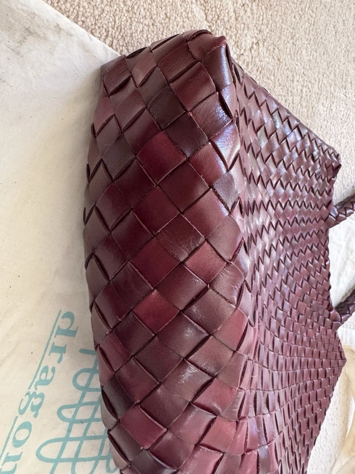 Nuevo BOLSO GRANDE DRAGON DIFFUSION SANTA CROCE en Borgoña Foto 4 de 4