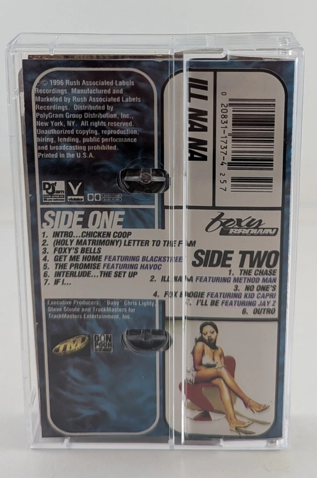 Foxy Brown Ill Na Na Cassette Tape 1996 Def Jam P4 33684 - Image 2 of 4