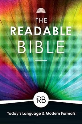 The Readable Bible: Holy Bible - Paperback, by Rod Laughlin - Acceptable