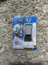 2018 Jason Heyward Topps Triple Threads Jumbo Patch Sapphire /3