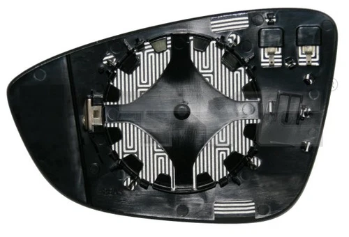 TYC 337-0212-1 Mirror Glass, outside mirror for VW