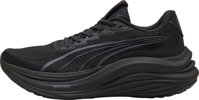 Puma MagMax Nitro Herren Laufschuhe schwarz gepolstert Komfort Sport Run Turnschuhe