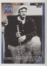 2019 Topps Greatest Seasons Blue Christy Mathewson #GS-4 HOF 0nr3