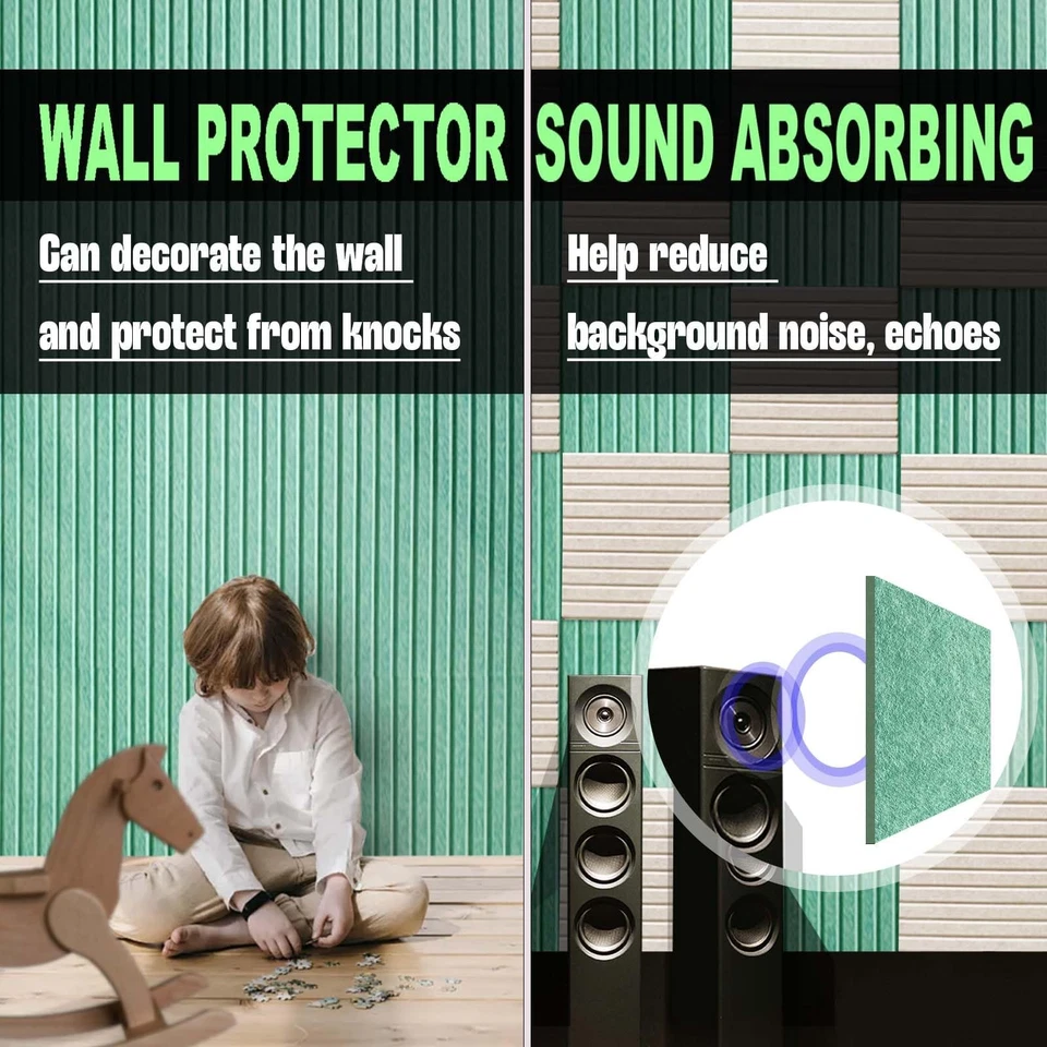 Large Cork Boards for Walls 48"x 36" - 1/2” Thick Bulletin Board, 12 Pack Fel... - Image 3 of 4