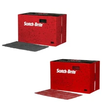 1 Box Each 3M Scotch Brite 64659 & 64660 Scuff Pads 25/Box