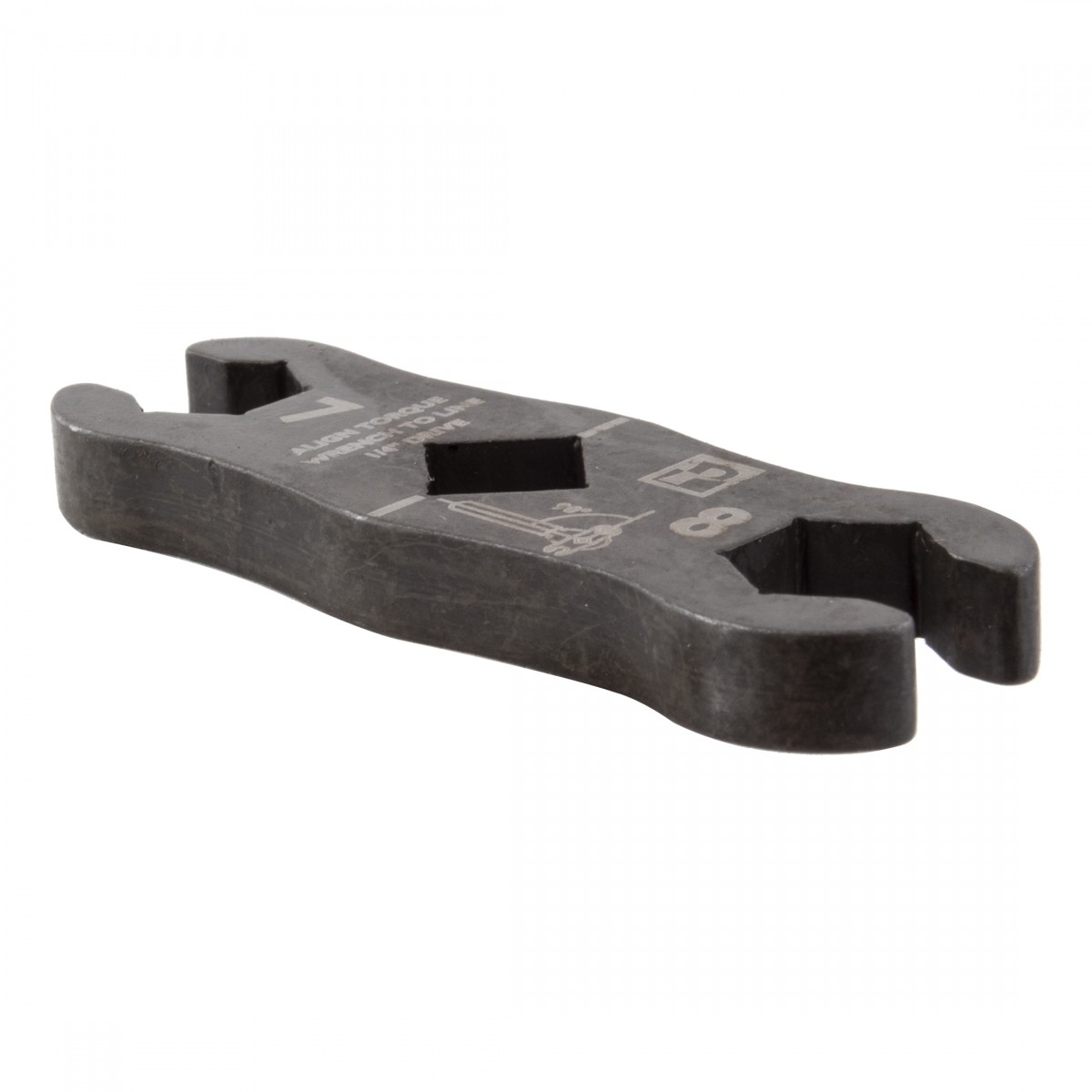 Pedro's Calibrated 7/8mm Laser-Cut Flare Wrench for Hydraulic Brake Fittings