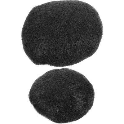 2 Pcs Accessoires Pour Cheveux Postiche Chignon Désordonné Pince À De - Photo 1/4