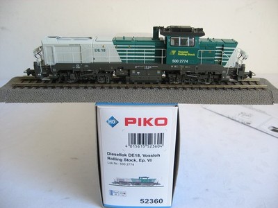 NN49* PIKO H0 52360 Diesellok DE18 500 2774 Vossloh Rolling Stock Ep. VI OVP DSS
