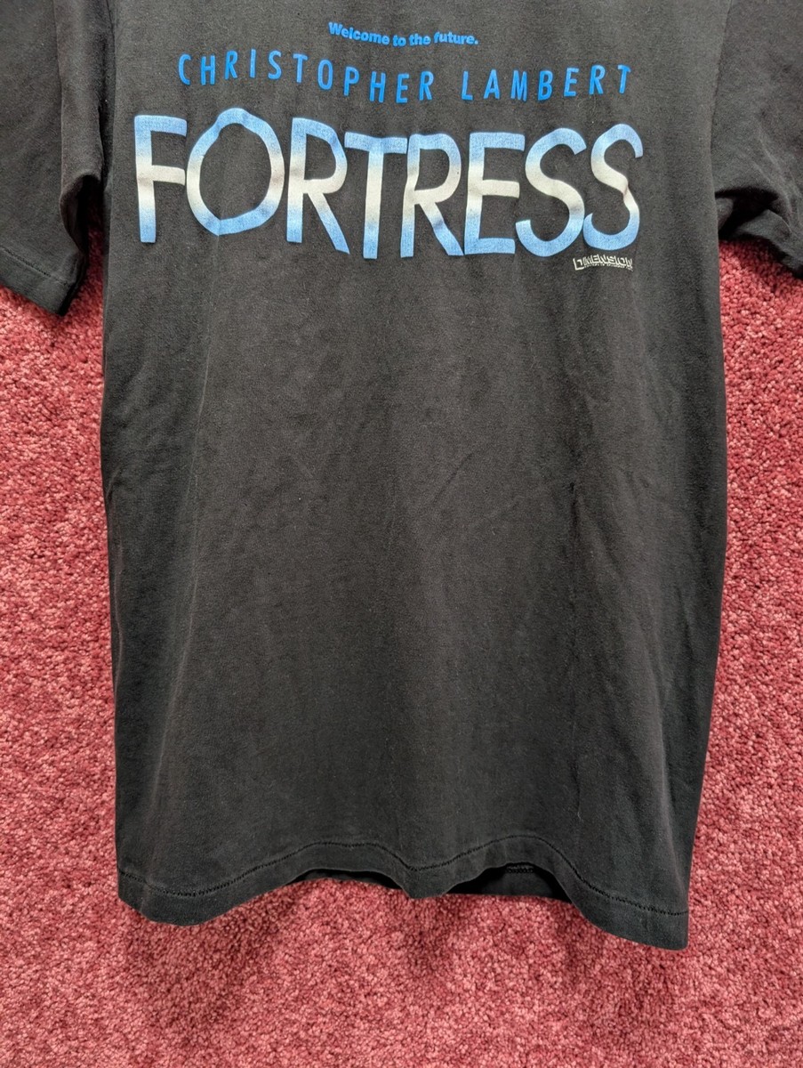 Vintage 1992 "Fortress" Movie Promo Tshirt Christopher Lambert Dimension Films View 3