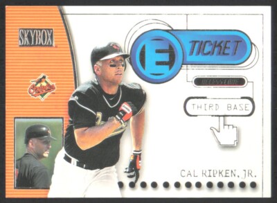 2000 Fleer Skybox E Ticket Cal Ripken Jr. #4ET