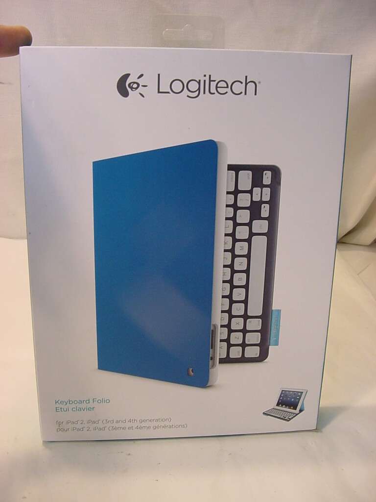 LOGITECH KEYBOARD FOLIO FOR IPAD 2 3RD AND 4TH GENERATION 