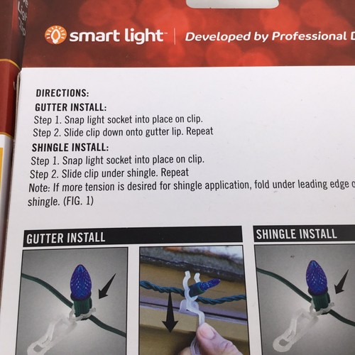 2 Boxen Simple Living Solutions 25ct Lichterkette Universal Lichtclips NEU! C1 - Bild 5 von 7