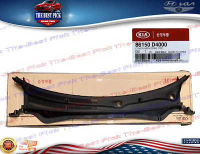 OEM Cowl Panel Windshield Wiper Motor Cover Trim 2016-2020 Kia Optima 86150D4000