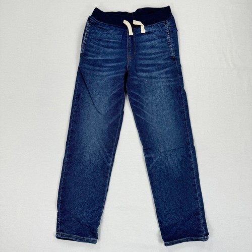 J. Crew Crewcuts Kids New Fit Drawstring Stretch Jean Size 14 Blue - Picture 3 of 10