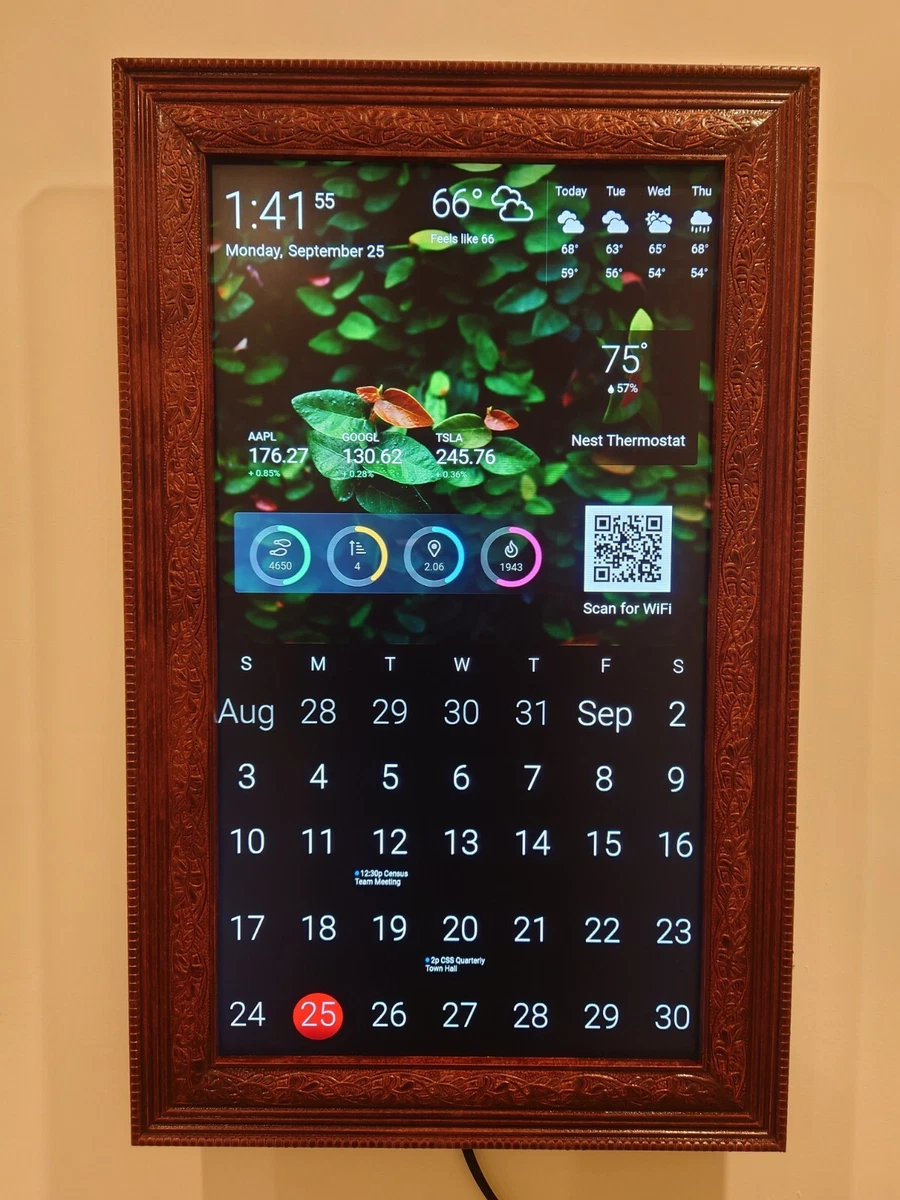 Digital Wall Display and Calendar Frame | eBay