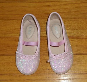 Bloch Vero Cuoio PINK Sparkle Toddler Ballerina Shoes Size EU 23 US SIZE 7  | eBay