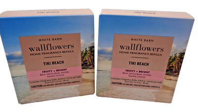 Bath & Body Works Wallflowers refills TIKI BEACH  4 total