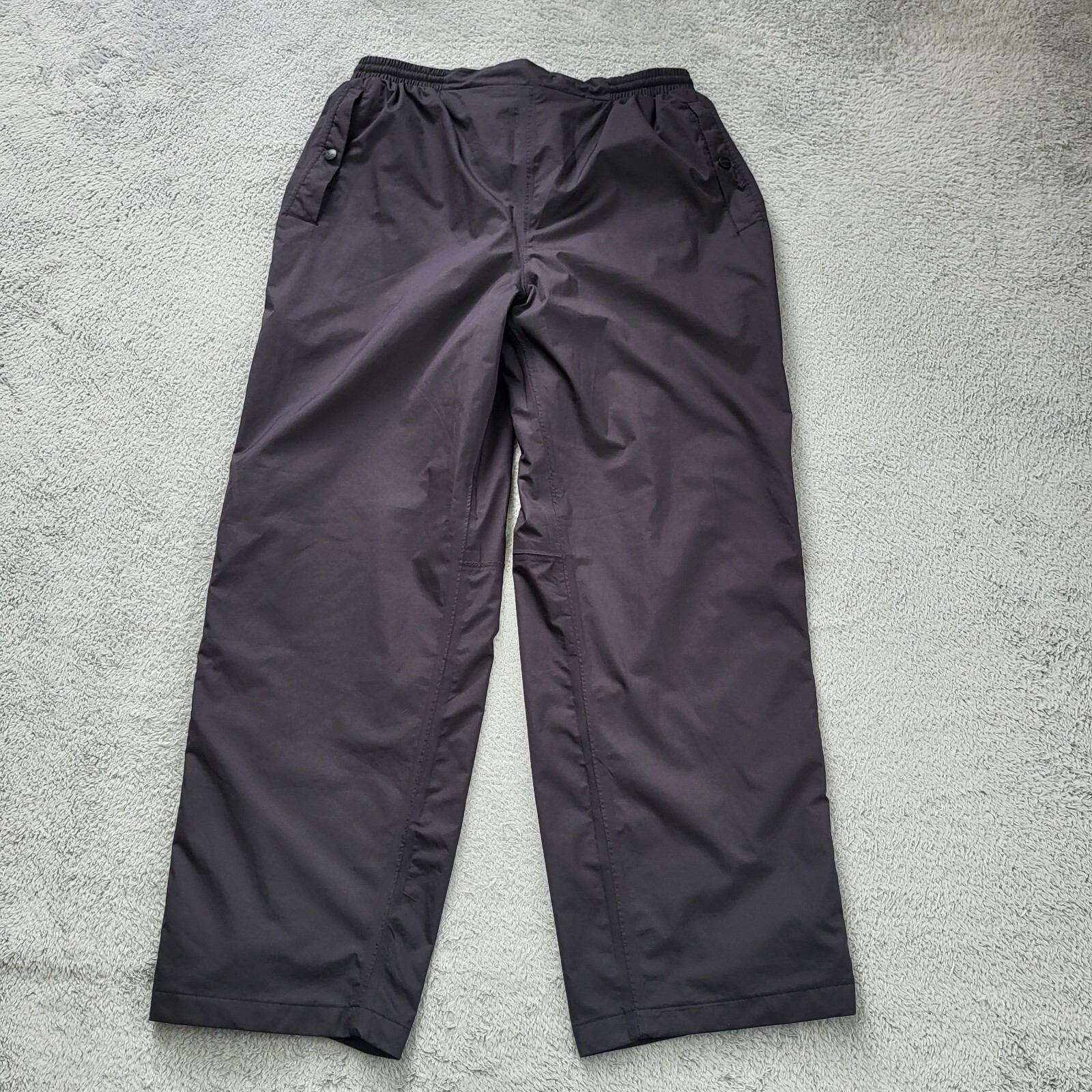 Ping Golf Overtrousers Mens XL Black Soft Shell Waterproof Ankle Zips