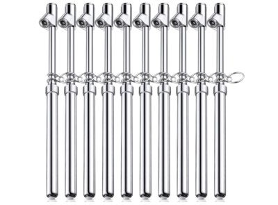 #ad 10 Pack Dual Head Tire Pressure Gauge Heavy Duty Air Pressure Tire Gauge Truck T $97.00