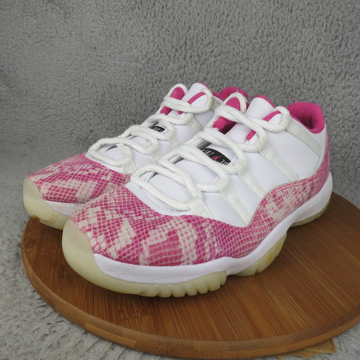 Size 10 - Jordan 11 Retro Low Pink Snakeskin 2019 Womens Shoes