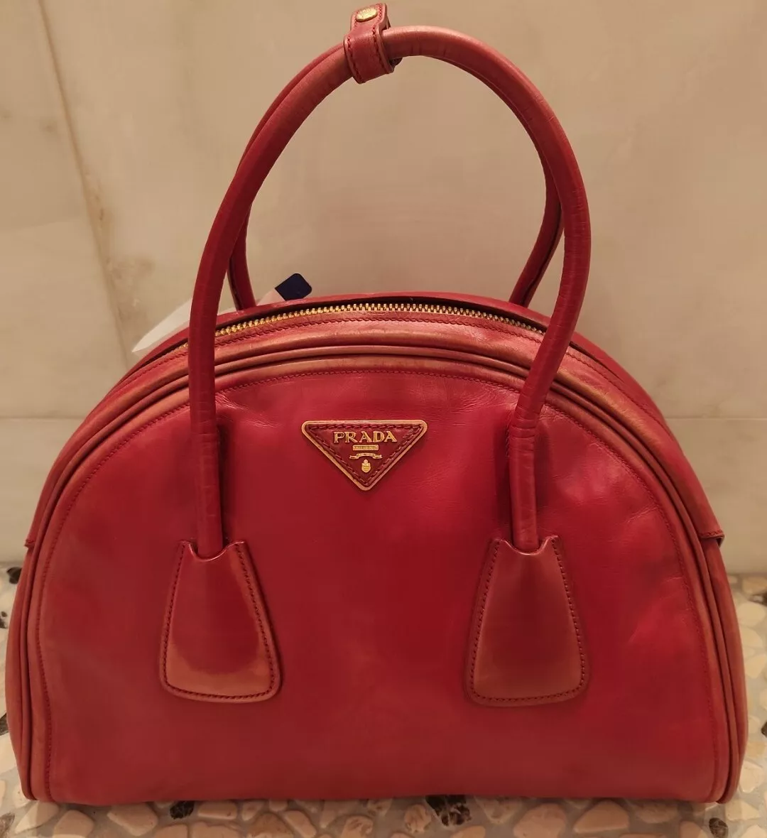 Prada Bowling Handbag 391385