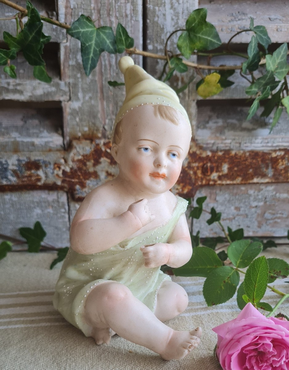 BEBE DE PIANO EN BISCUIT ALLEMAND FRERES HEUBACH 1900 - Hauteur 8 cms EUR 36,00 - FR