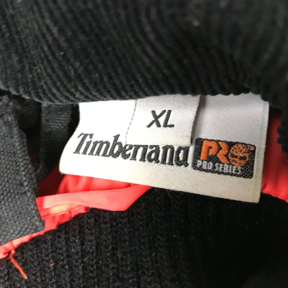 Timberland Pro Series Coat Mens XL Black Denim Work Jacket Removable Liner Heavy - Image 2 of 4