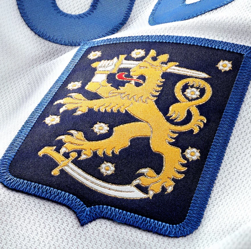 Team Finland 2025 4 Nations Face-Off Pro Blank Jersey - White