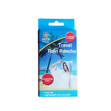 Image of Rain Poncho Reusable - Lightweight polythene (PE) – Ideal for Travelers, Cyclist