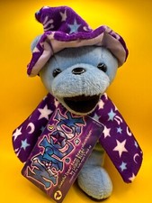 GRATEFUL DEAD BEAN BEAR - BY LIQUID BLUE - "WARLOCK" BEAR - NWT - RARE