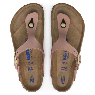 rose gold birkenstock gizeh