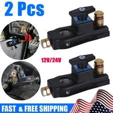 2X 12/24V Car Battery Disconnect Switch Power Cut Off Kill For RV ATV Boat Truck