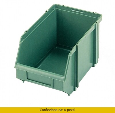 4 Contenitori Terry Union Box - 307x500x190 Mm, Ideali Per Magazzino, Ufficio O Casa - Foto 6