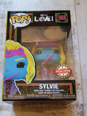 Funko Pop Loki 988 Blacklight Sylvie