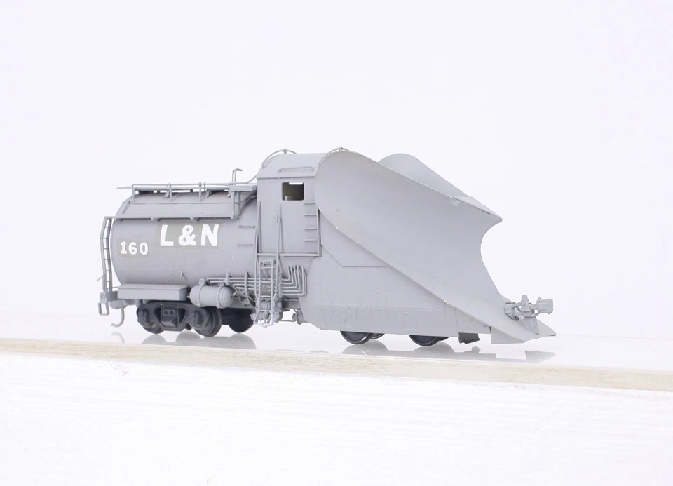HO Brass Overland Models Union Pacific Single Track Snow Plow #900005 OMI-1300 - Image 2 of 4
