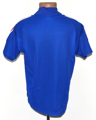 超稀少正規adidas 2002 フランス代表ユニフォーム オーセンティック FRANCE 2002 2004 HOME FOOTBALL SHIRT SOCCER JERSEY ADIDAS