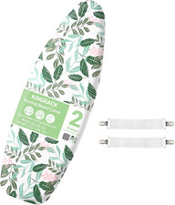 KINGRACK Ironing Board Cover with Extra Thick 7Mm Padding, 100% Cotton Covers Ea